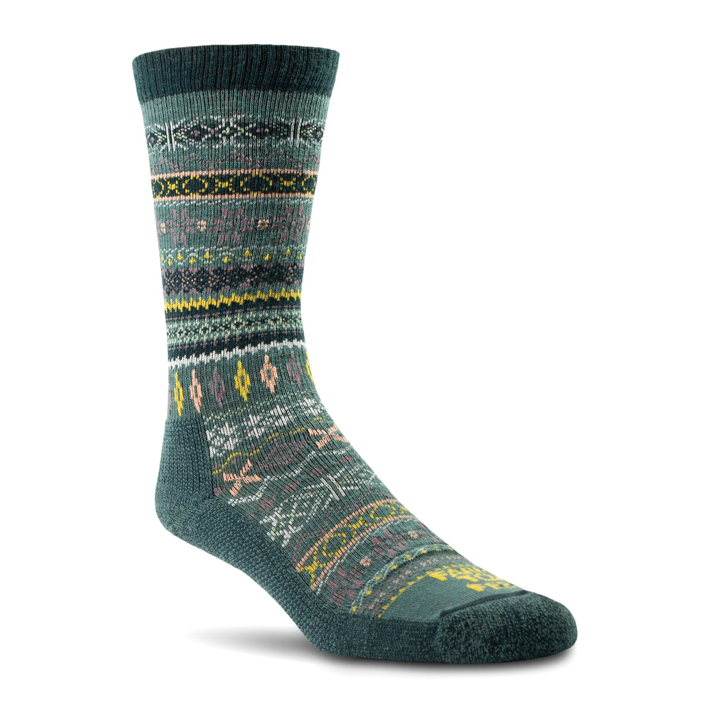 Hamilton Fairisle Light Cushion Crew 【9787】